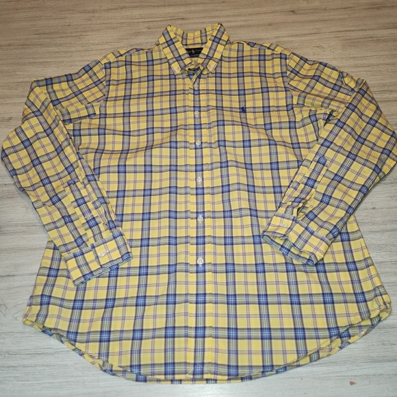 Ralph Lauren Other - Ralph Lauren Custom Fit Long Sleeve Button Shirt Men's Size Large B3